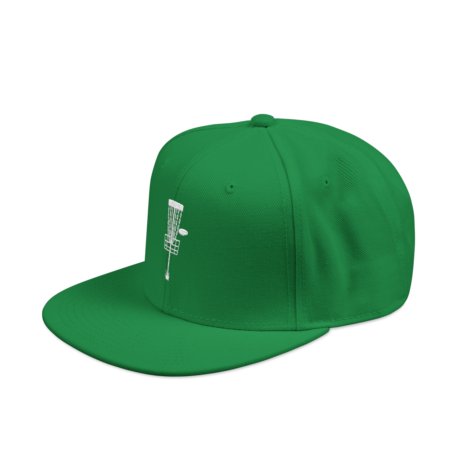 Embroidered Disc Golf Basket - Snapback Hat - Image 83