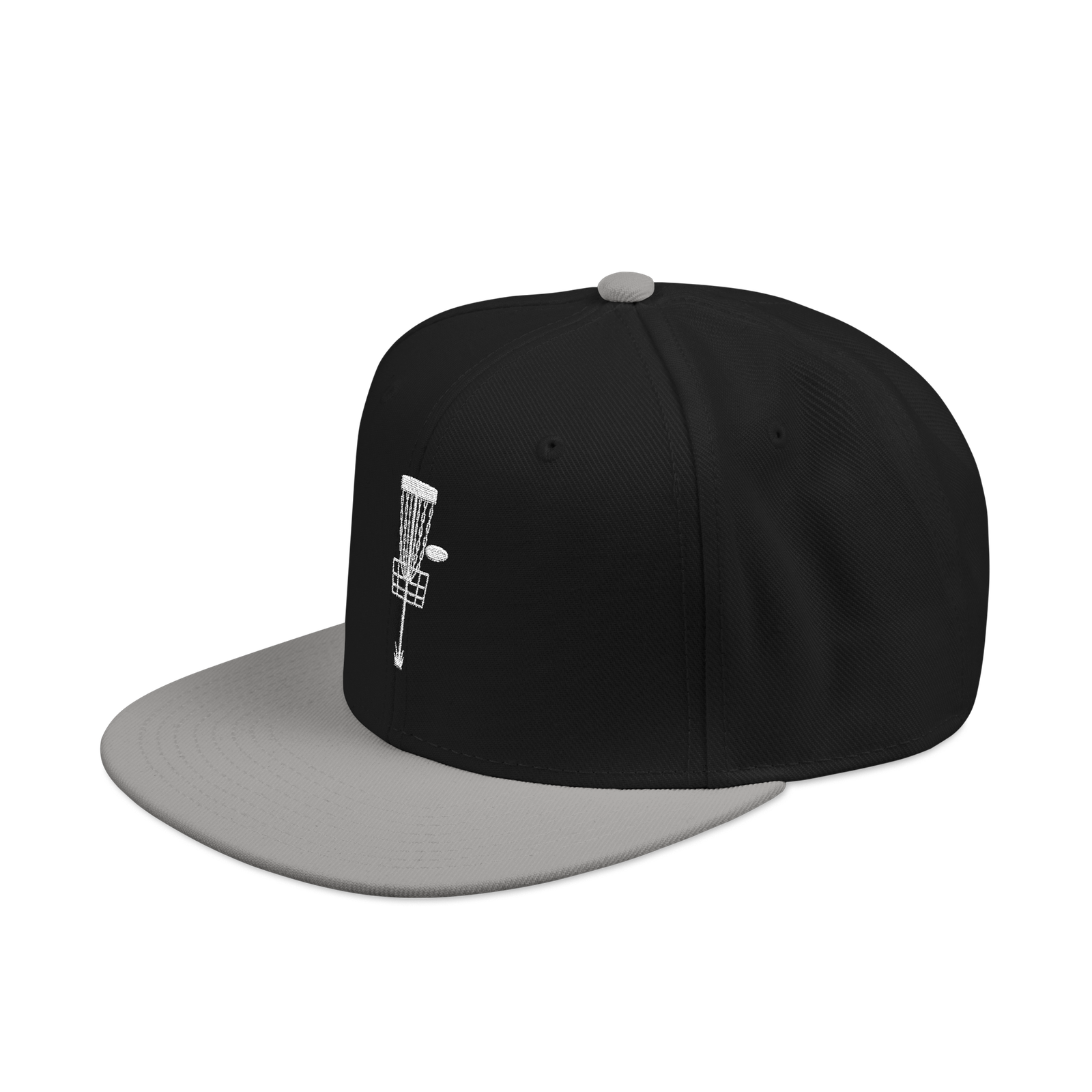Embroidered Disc Golf Basket - Snapback Hat - Image 76
