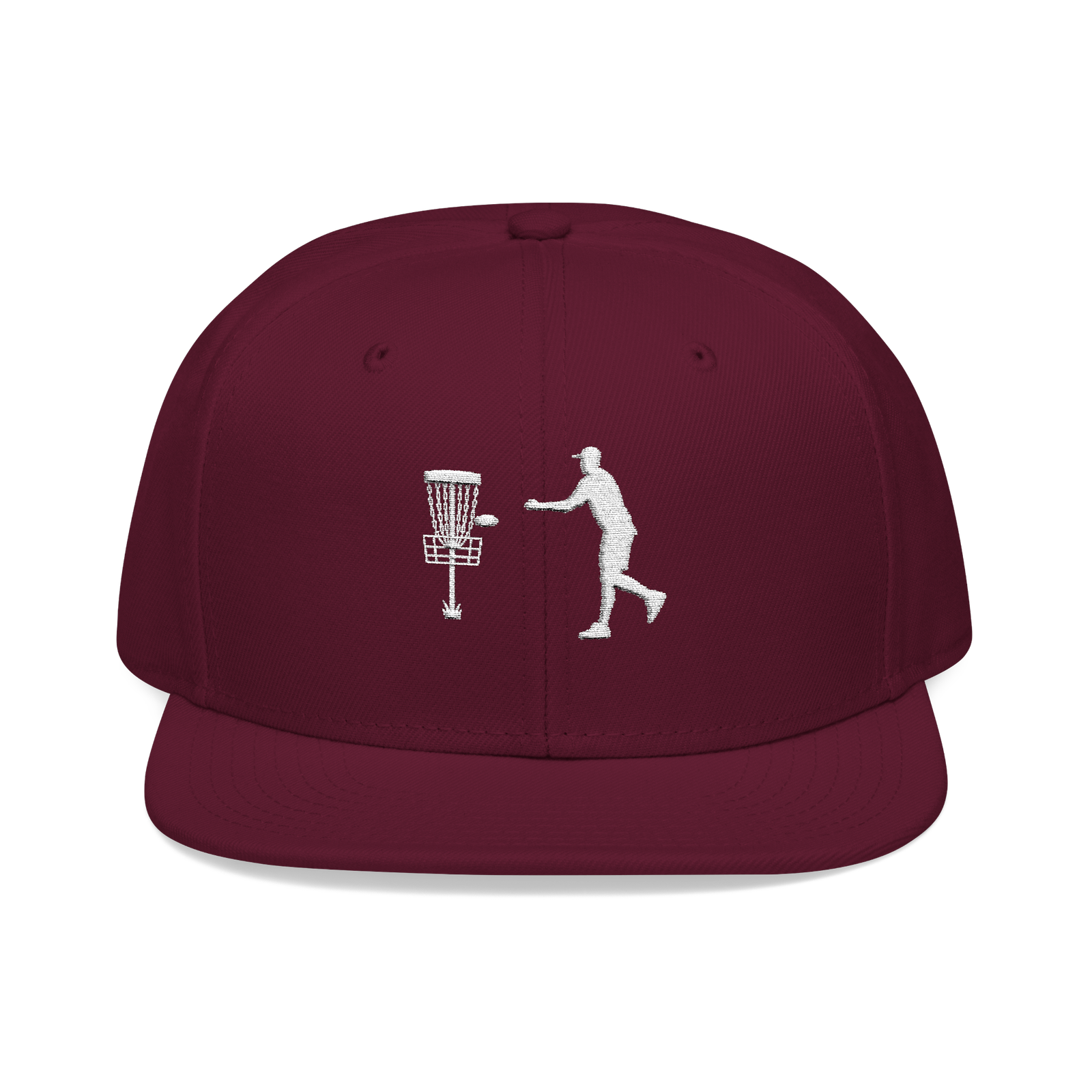 Embroidered Disc Golf Putting - Snapback Hat