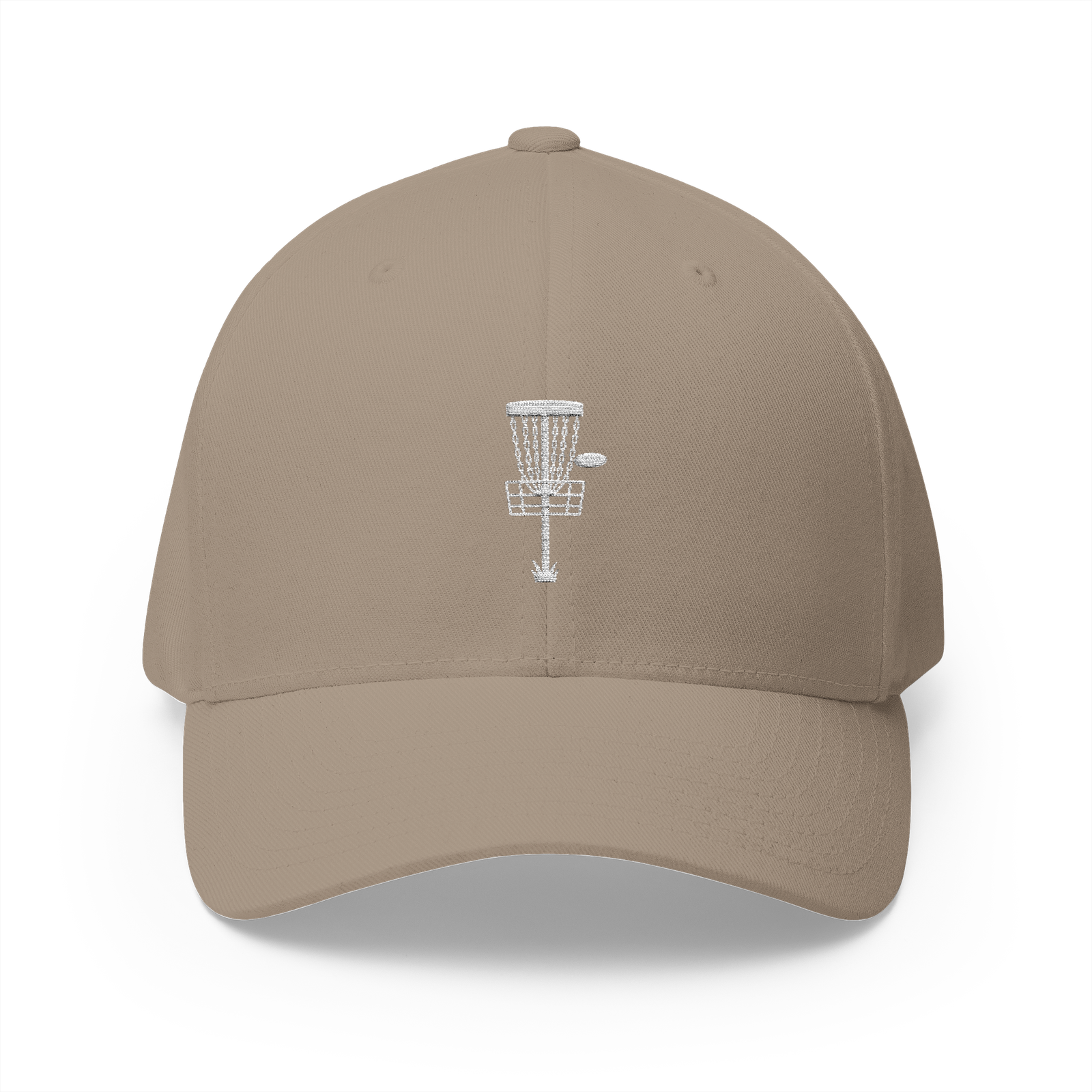Embroidered Disc Golf Basket – Flexfit Hat - Image 15
