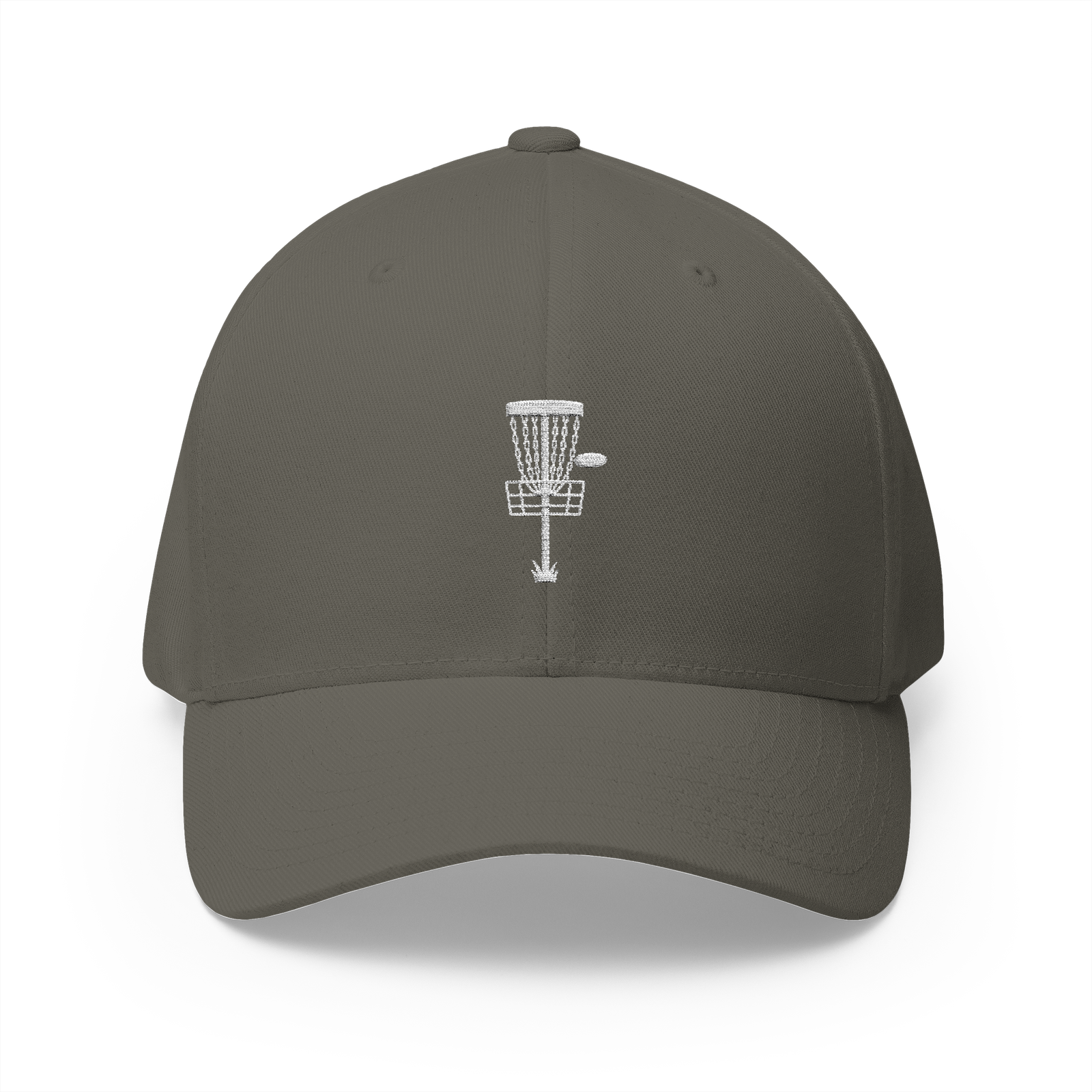 Embroidered Disc Golf Basket – Flexfit Hat - Image 20