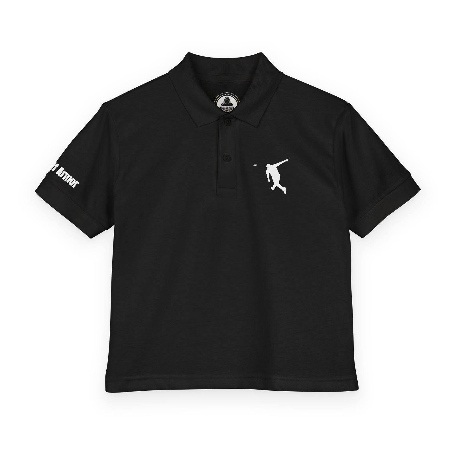 Disc Golf Armor Backhand - Youth Polo - Image 7