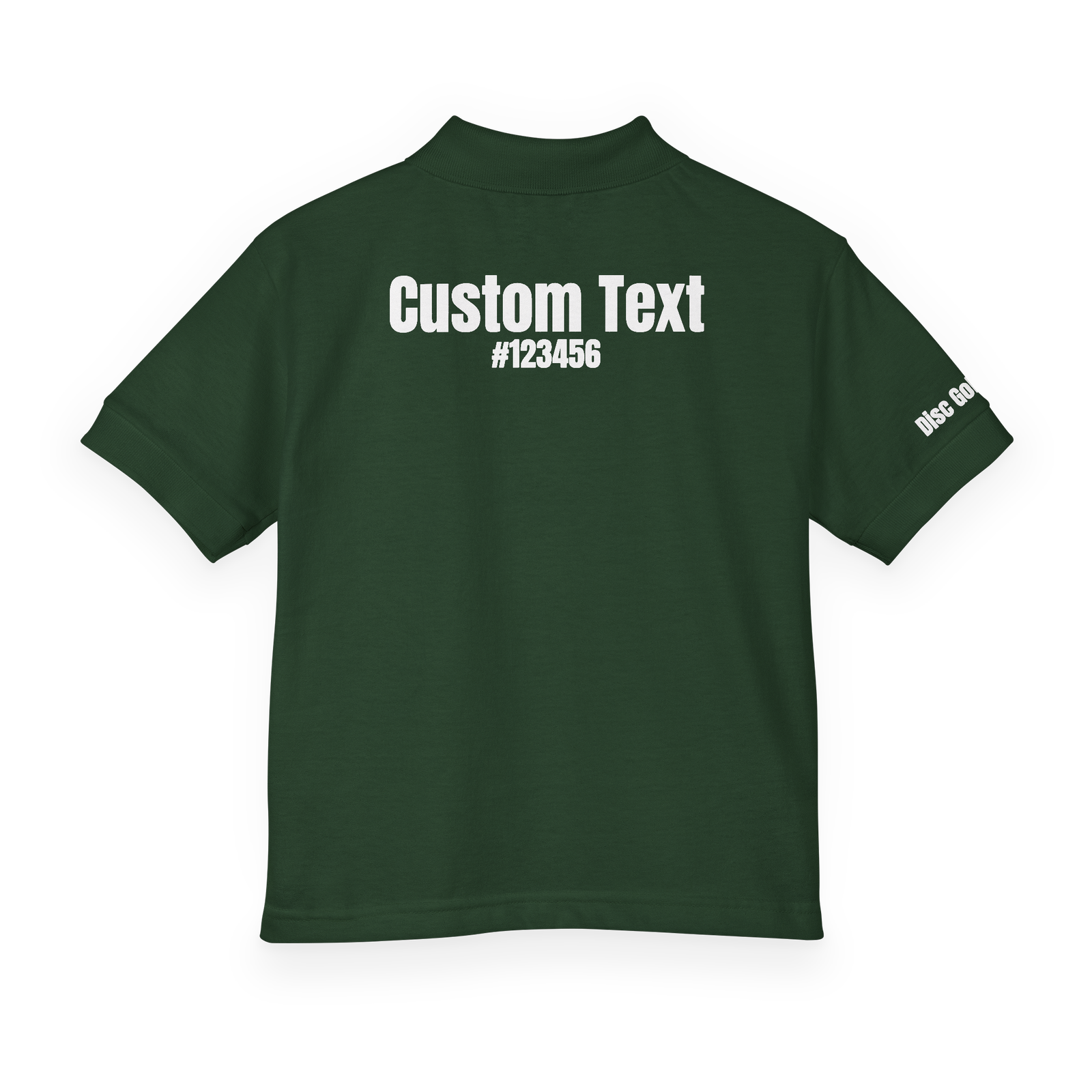 Disc Golf Armor Backhand - Youth Polo - Image 10