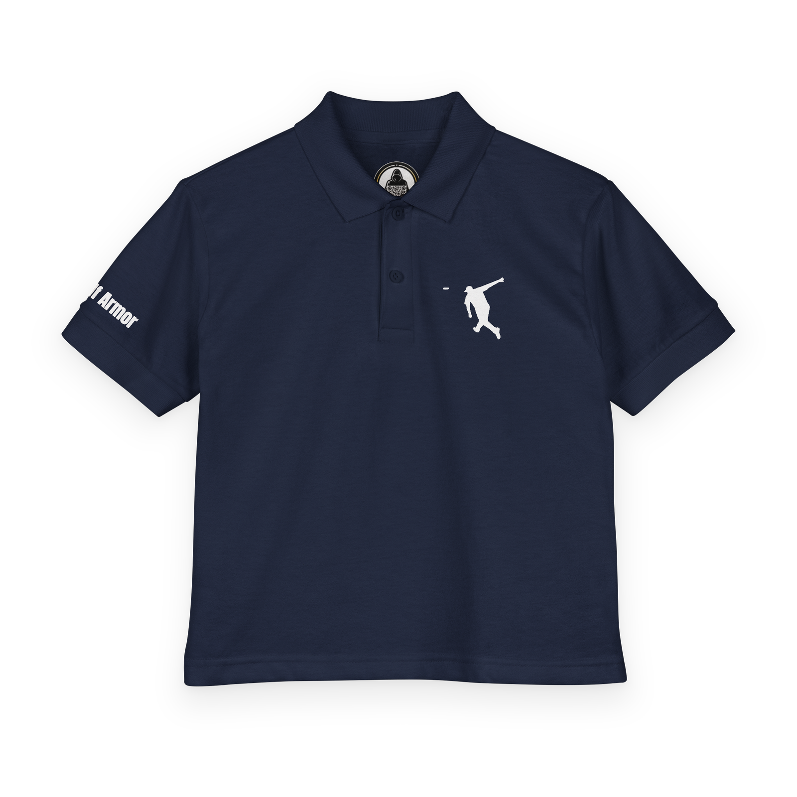 Disc Golf Armor Backhand - Youth Polo
