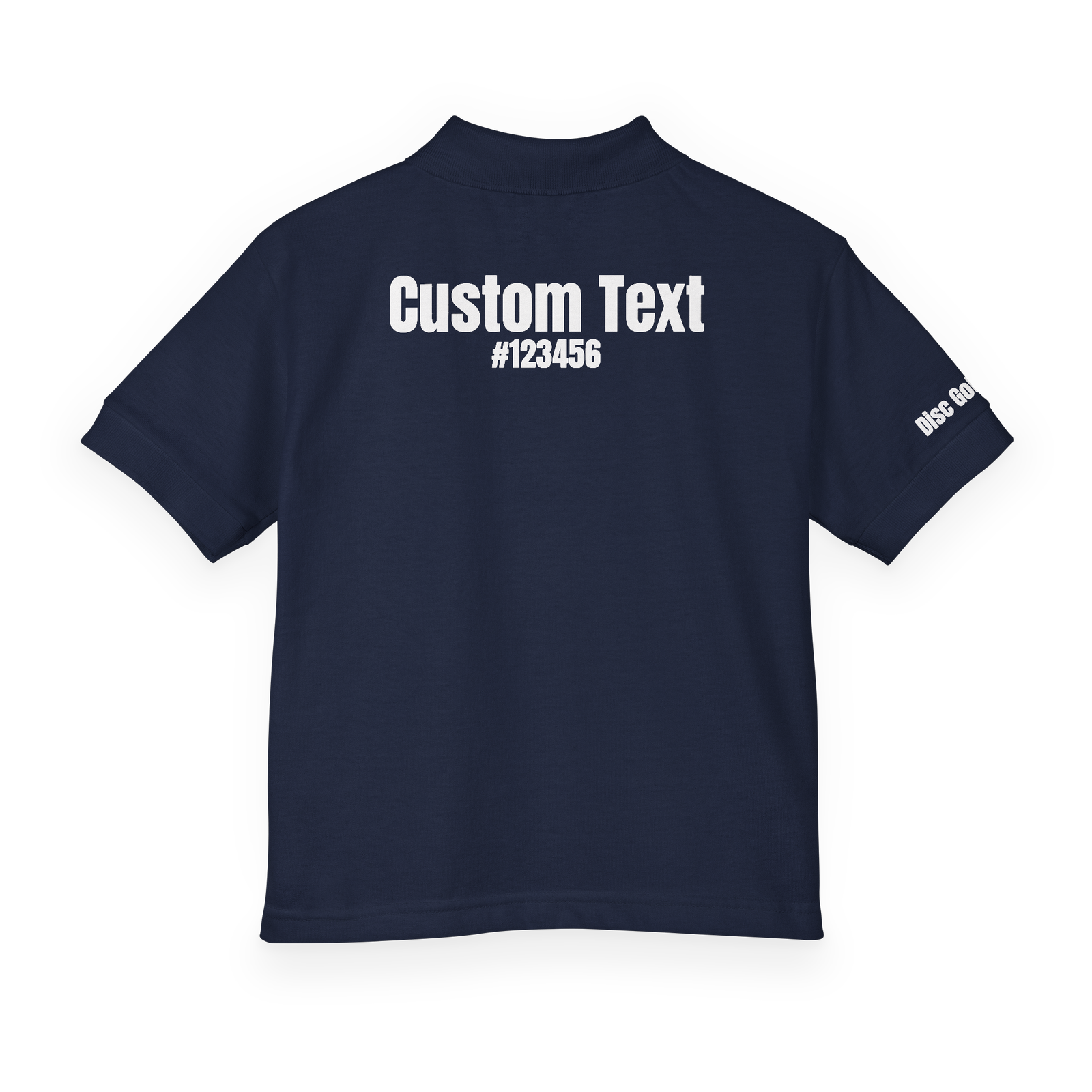 Disc Golf Armor Backhand - Youth Polo - Image 3