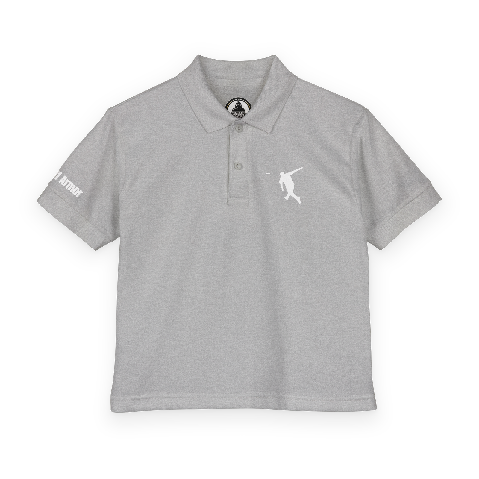 Disc Golf Armor Backhand - Youth Polo - Image 26