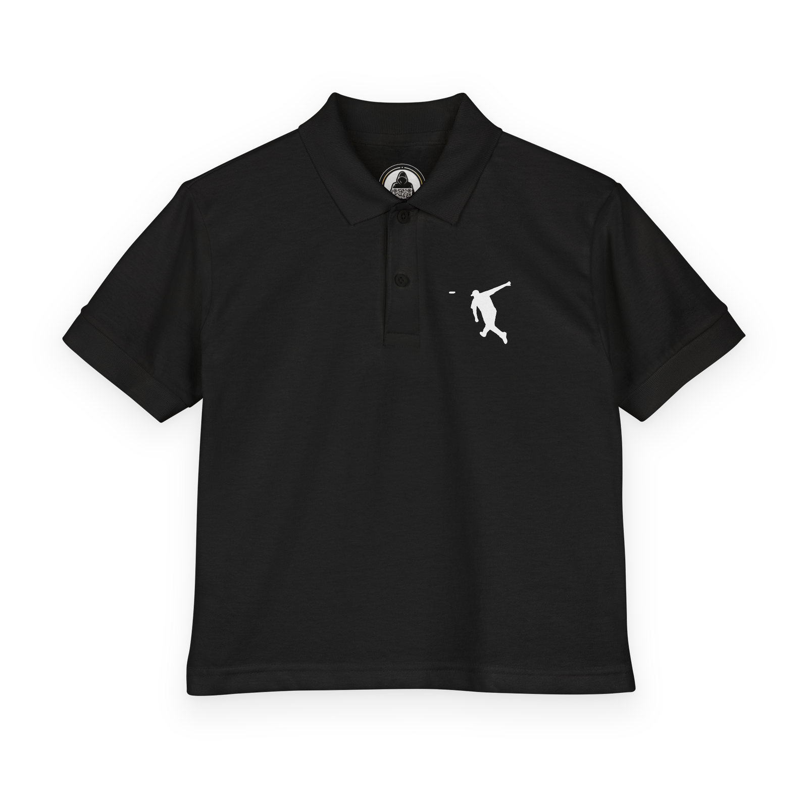 Disc Golf Backhand - Youth Polo - Image 5