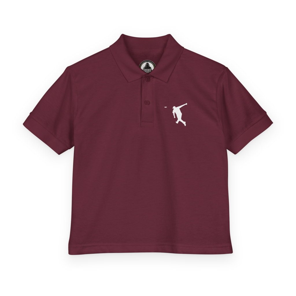 Disc Golf Backhand - Youth Polo