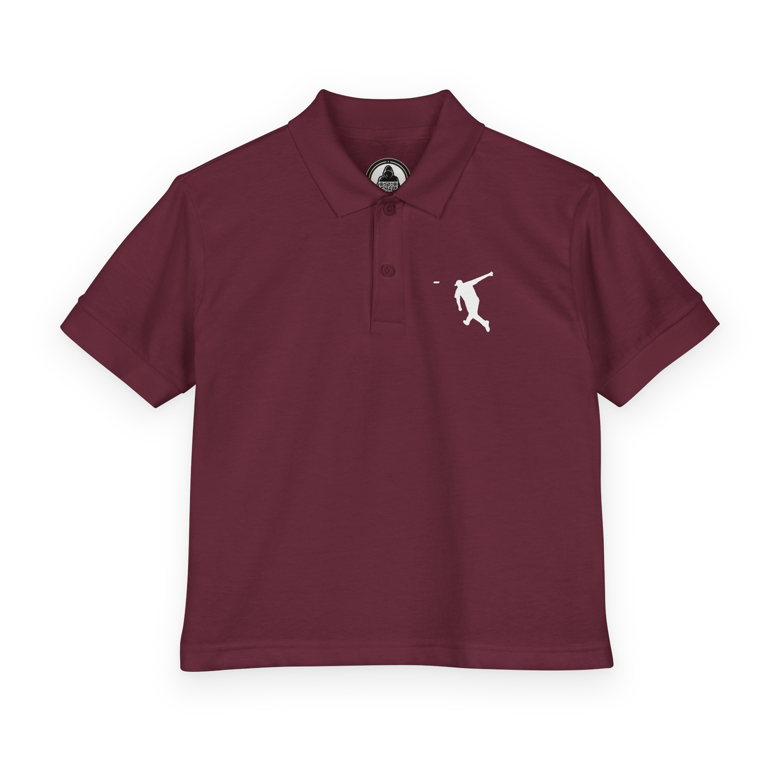Disc Golf Backhand - Youth Polo