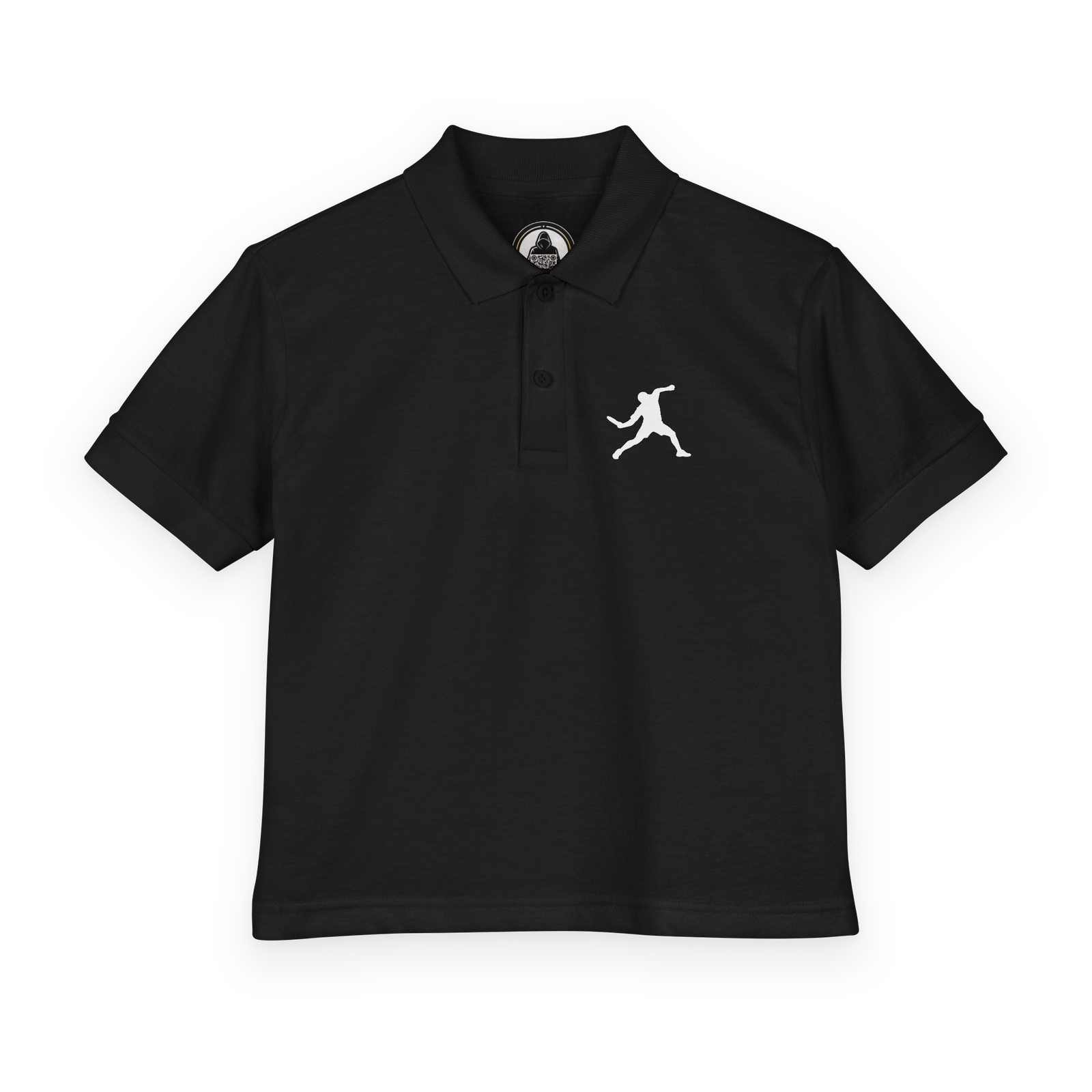 Disc Golf Forehand - Youth Polo - Image 10