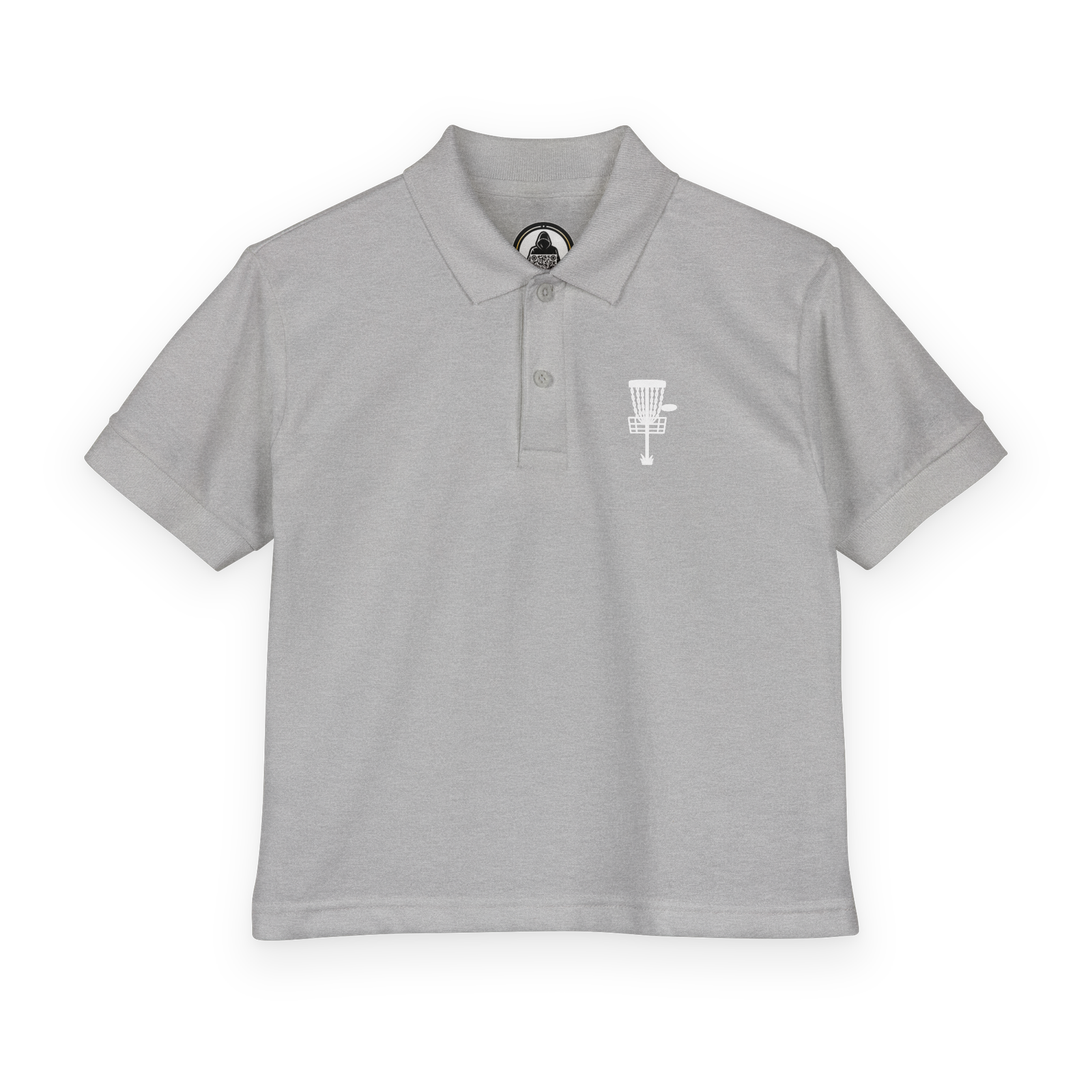 Disc Golf Basket - Youth Polo - Image 5